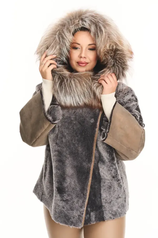 Talviparkatakit luonnon turkiksella